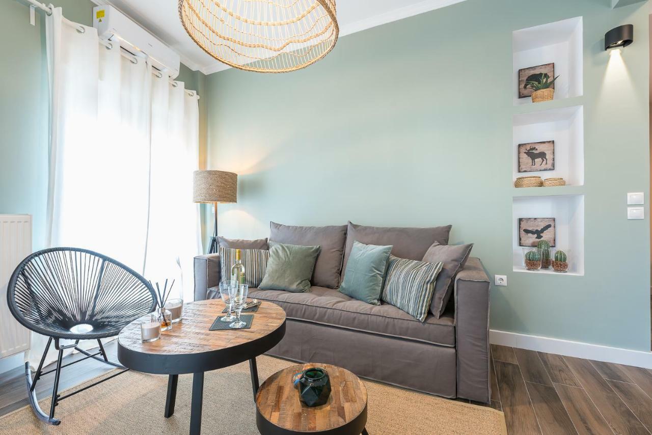 "Sunbow Olive"- Boutique Apartment In Dowtown Atenas Exterior foto