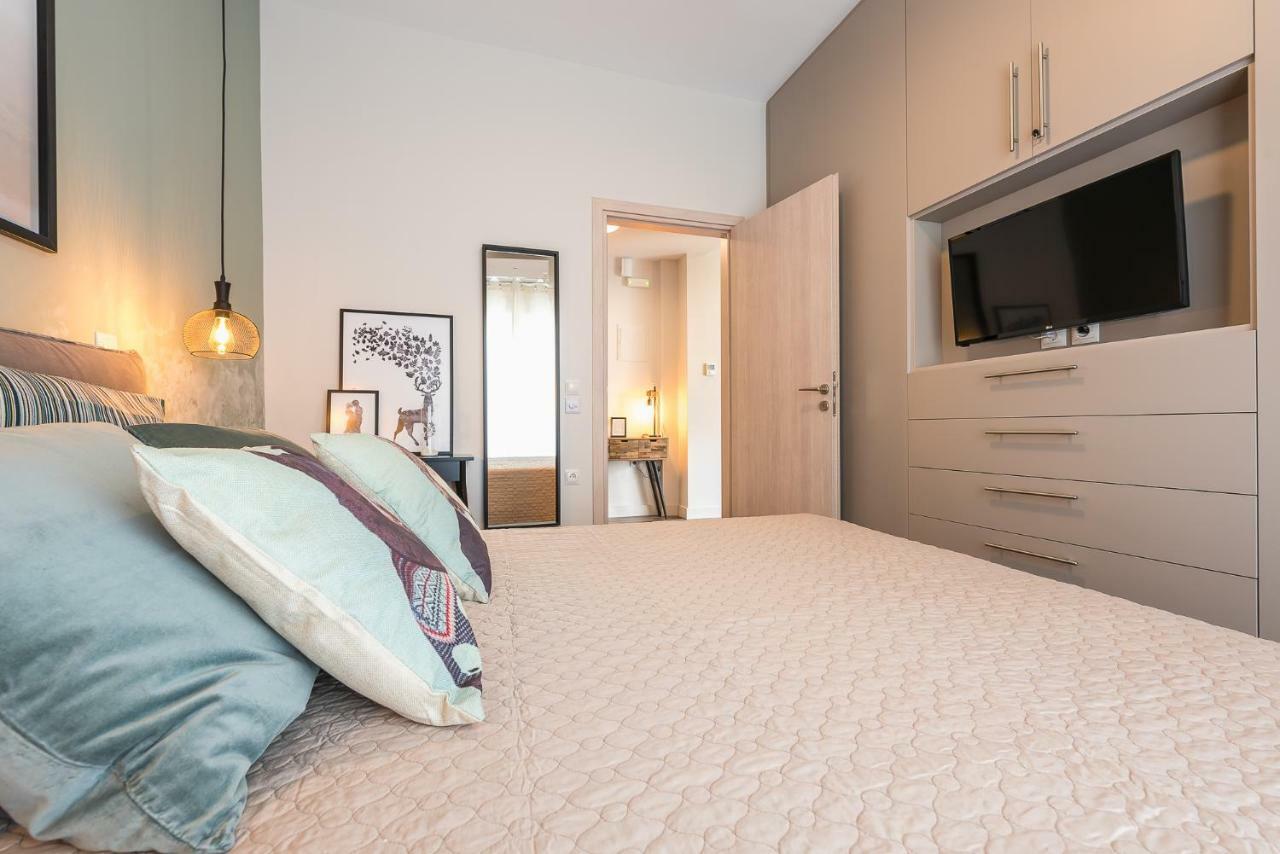 "Sunbow Olive"- Boutique Apartment In Dowtown Atenas Exterior foto