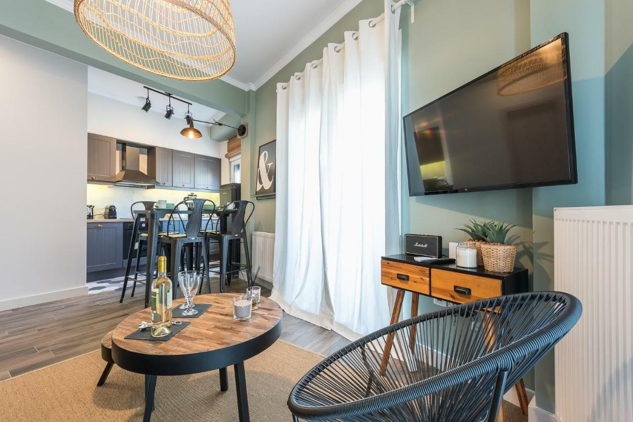 "Sunbow Olive"- Boutique Apartment In Dowtown Atenas Exterior foto