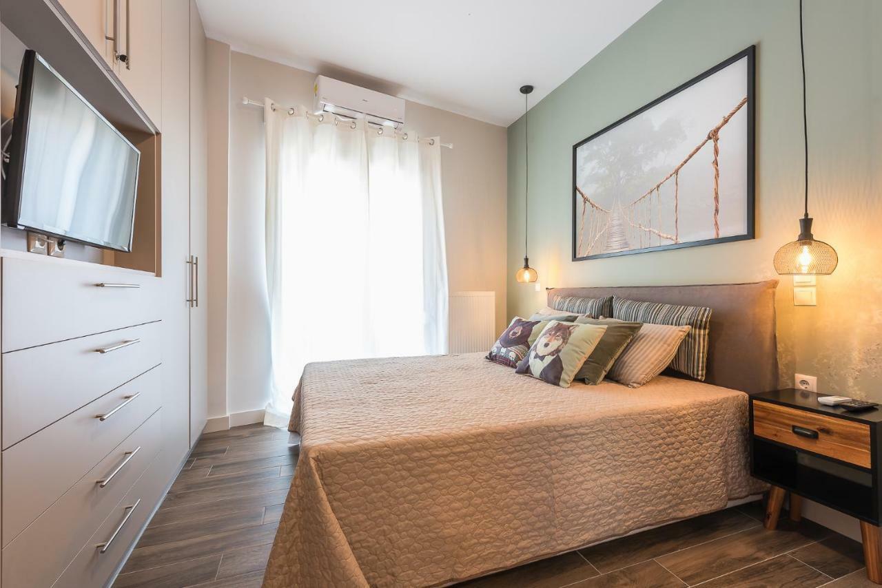 "Sunbow Olive"- Boutique Apartment In Dowtown Atenas Exterior foto